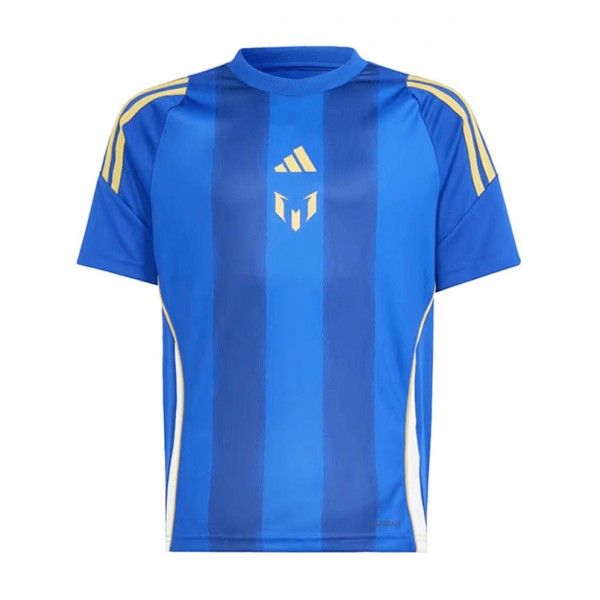 Pitch 2 street Messi fans version maillot d'entraînement uniforme de football maillot de football bleu sportswear pour hommes 2024-2025